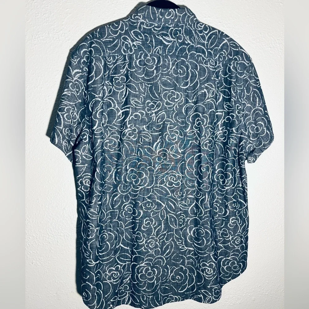 J. Crew Mens Slim Fit Print Cotton Button Down  Shirt  Size XL NWT Preppy - Picture 7 of 9